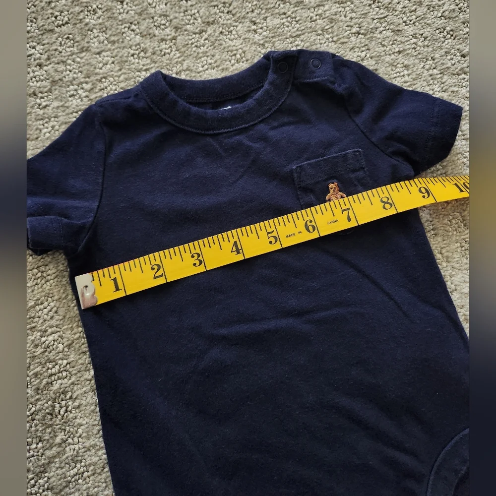 Gap 100% Cotton Blue Baby Girl Baby Boy‎ Bundle Set size 3-6 months